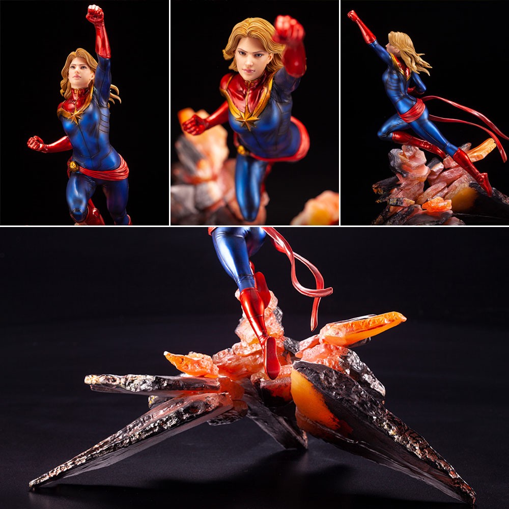 Estátua Captain Marvel Marvel Comics ArtFX Premier Kotobukiya