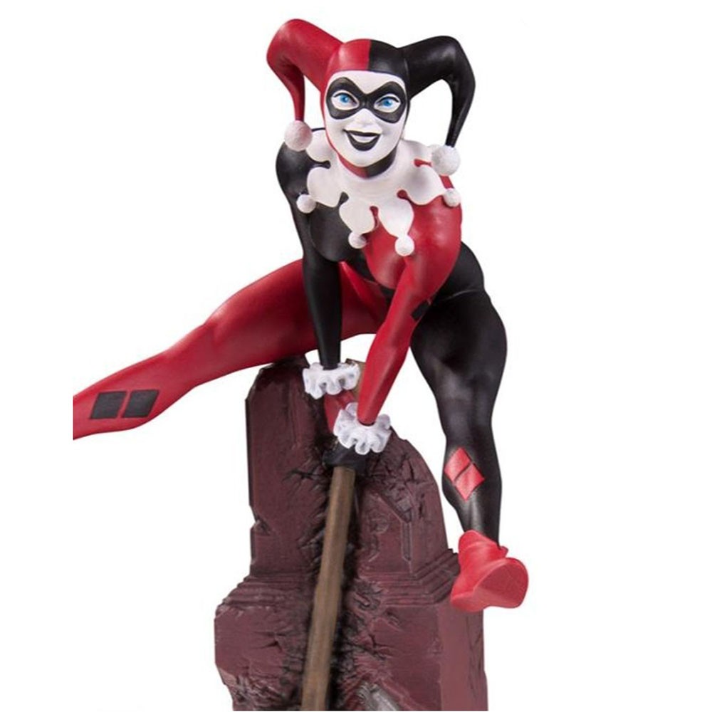 Estátua Arlequina (Harley Quinn): DC Comics Collectibles (Premium